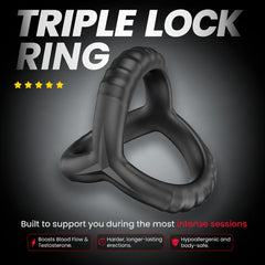 Triple Lock Stamina Ring - product photo 1 - WildNightX 1