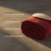 WildNightX Waterproof Blanket covers your entire bed - 100% waterproof 5