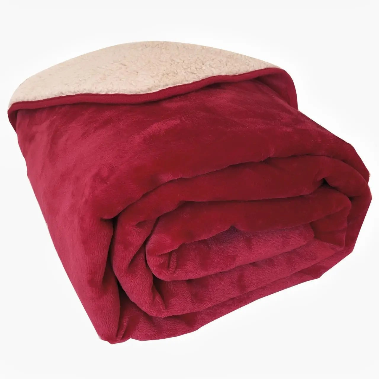 Rolled WildNightX Waterproof Blanket - plush micro-velvet
