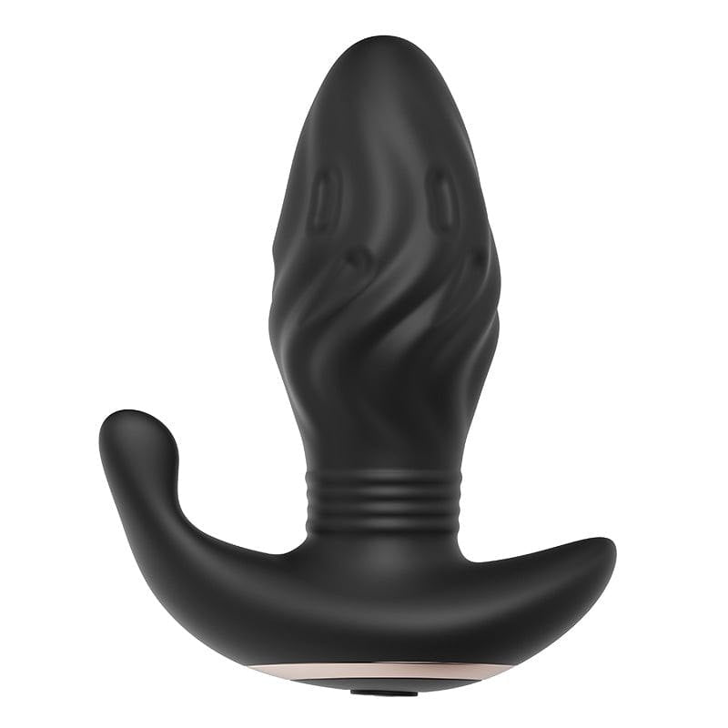 Black wireless prostate and perineum massager, photo 1