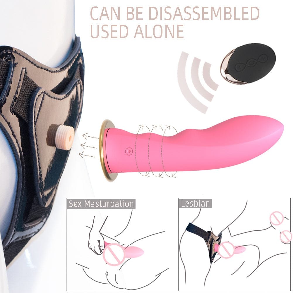 Wireless remote strap-on dildo harness, photo 3
