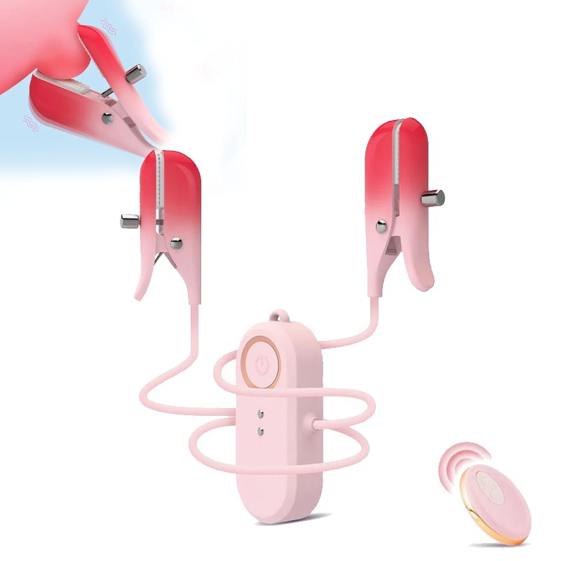 Wireless vibrating nipple clamps, photo 2