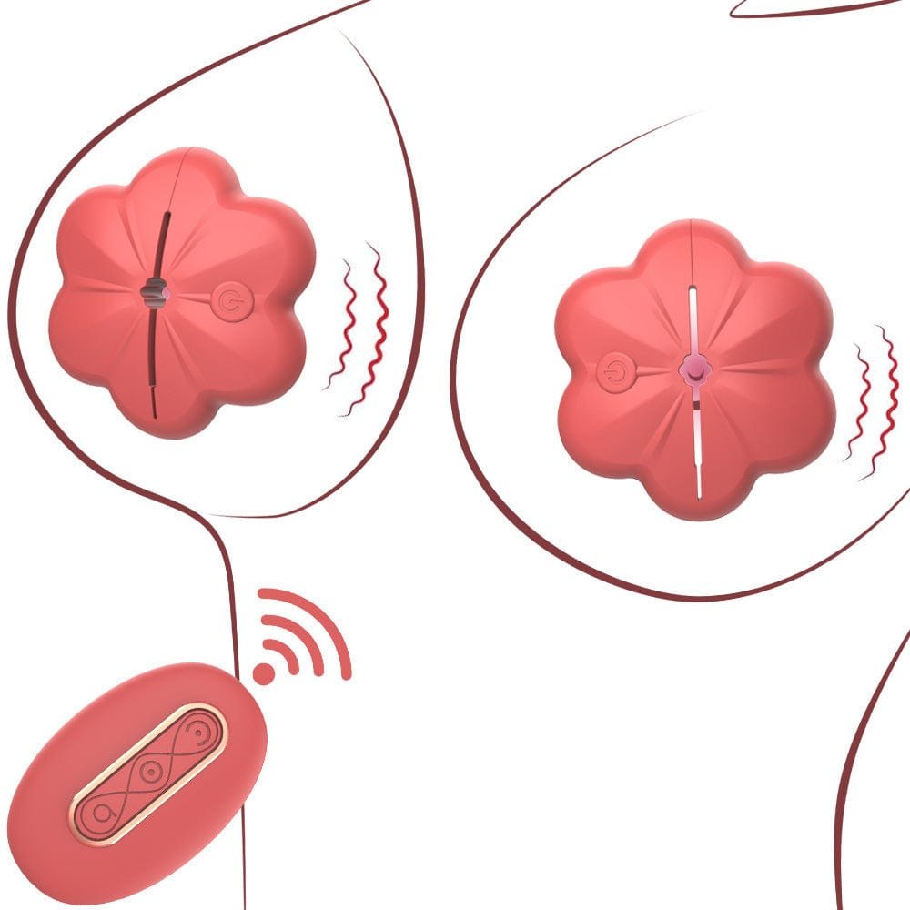 Vibrating nipple clamps with wireless remote, photo 1