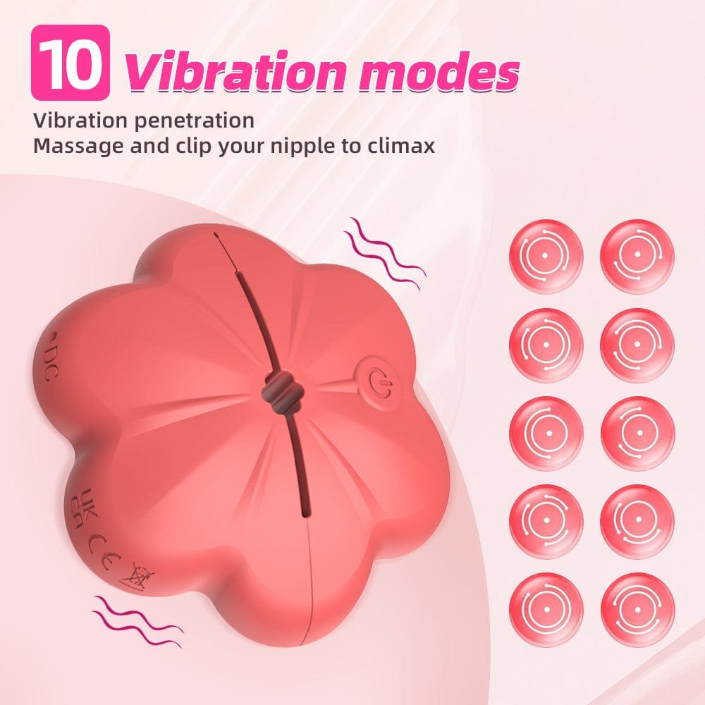 Vibrating nipple clamps with wireless remote, photo 2