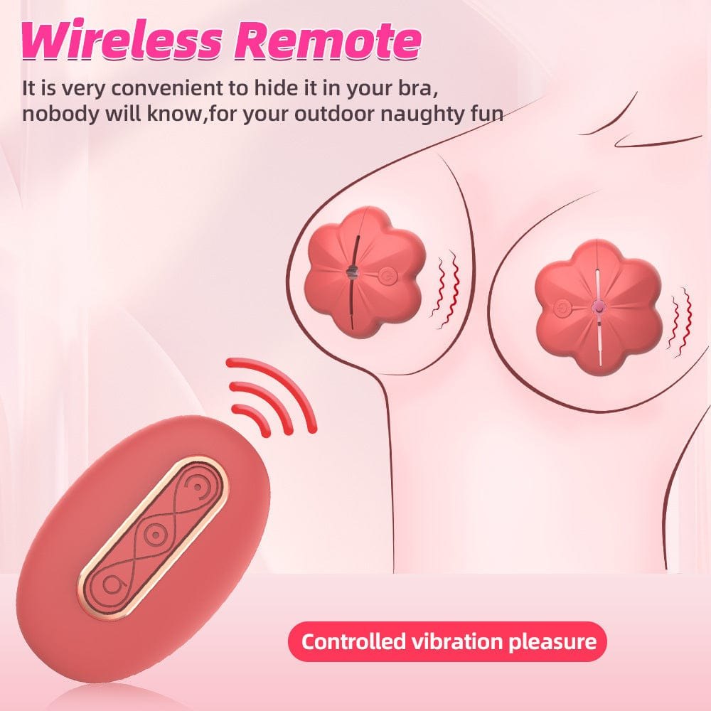 Vibrating nipple clamps with wireless remote, photo 3