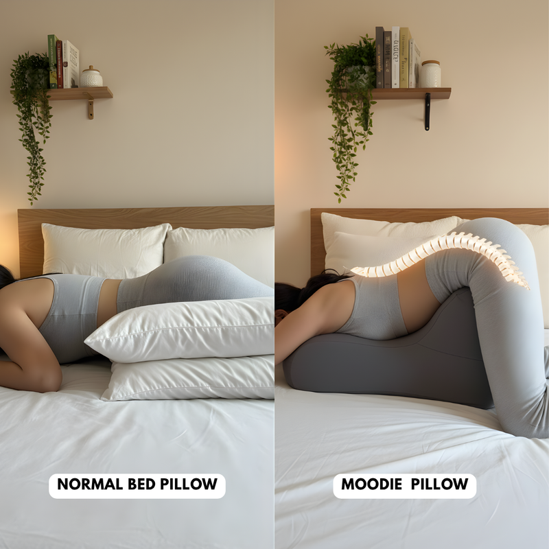 The WildNightX vs. a stack of bed pillows