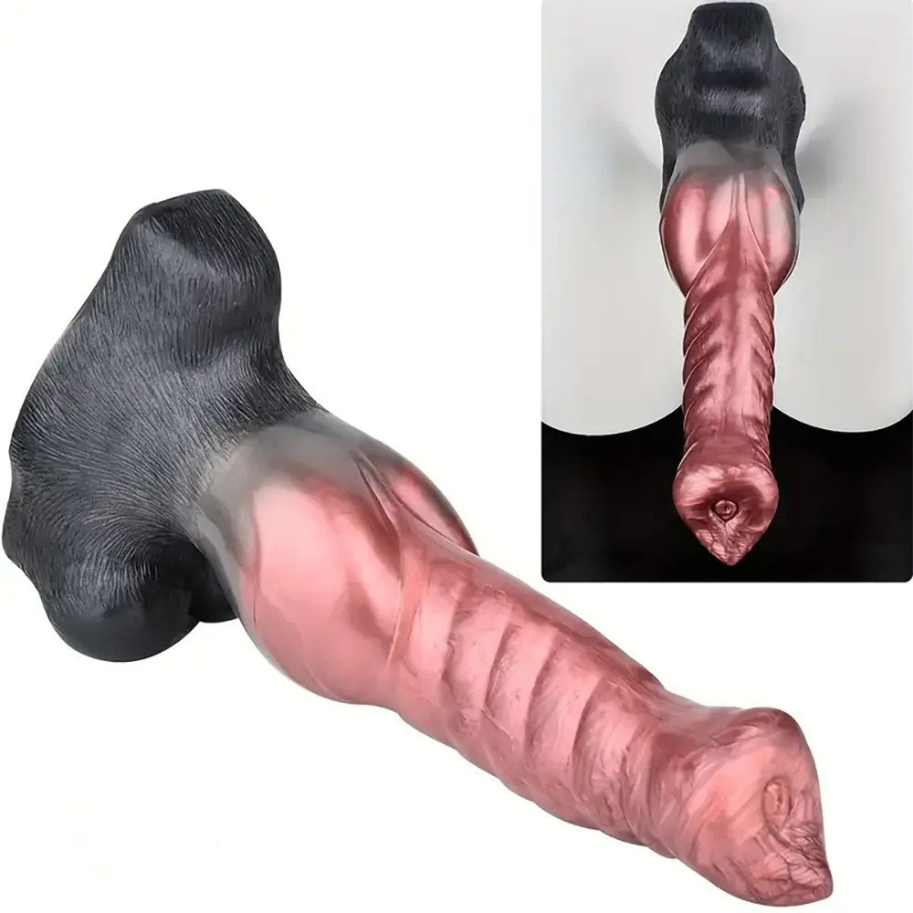 Wolf knot animal dildo, photo 3