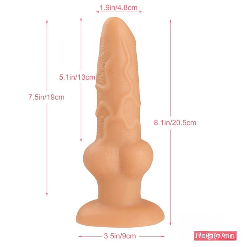 Wolf style pvc animal dildo, photo 3