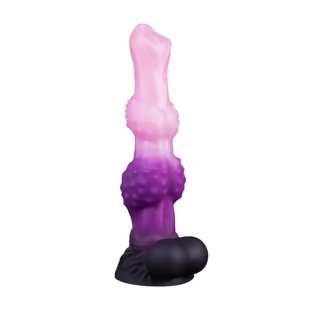 Ridged wolf tooth monster fantasy dragon dildo, photo 1
