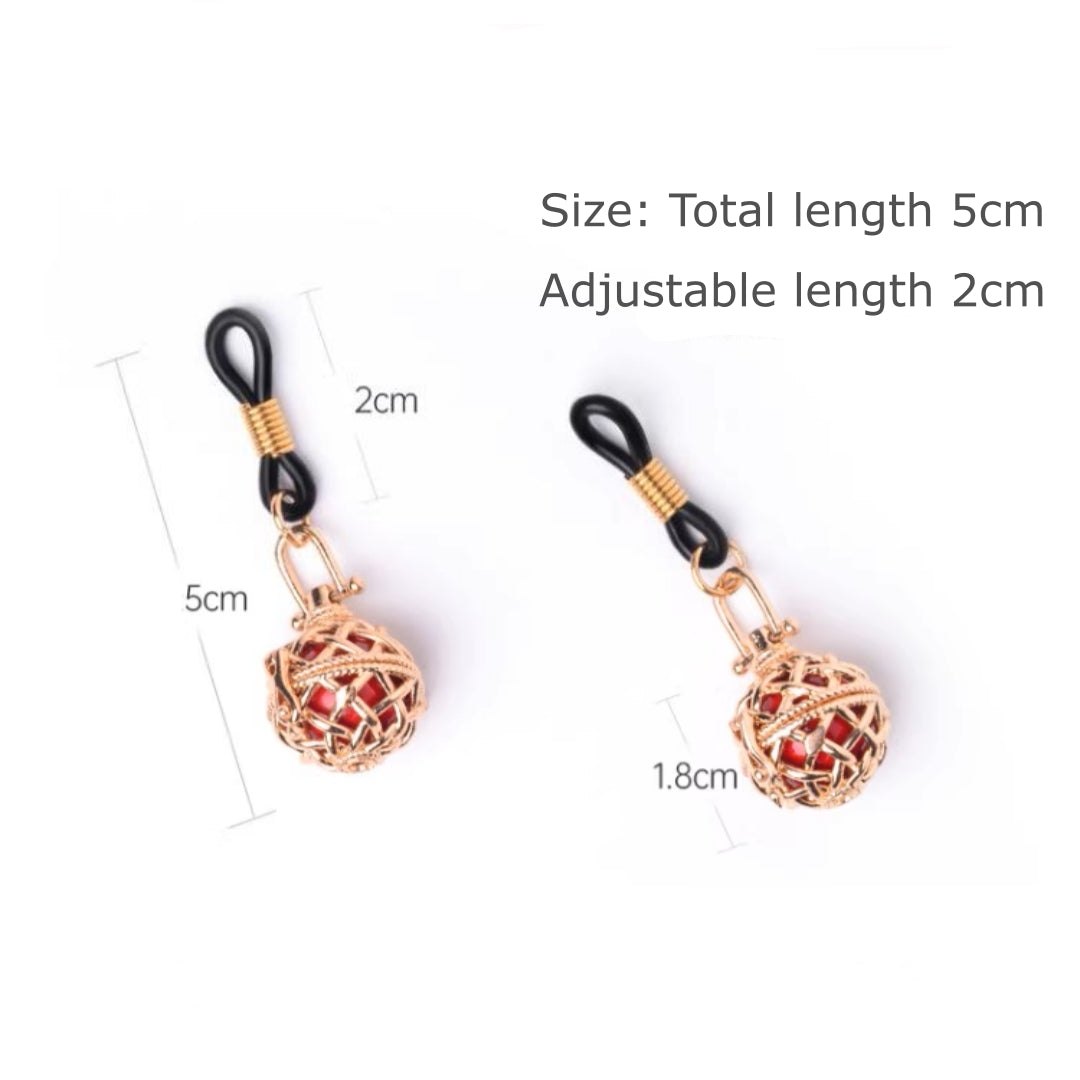 Alloy woven cage nipple clamps with adjustable tips, photo 6