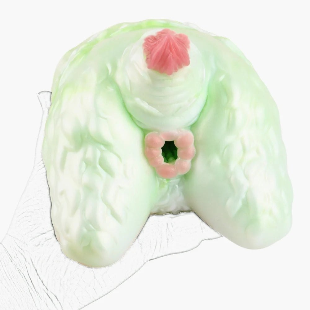 Jade green fantasy beast butt masturbator, photo 12