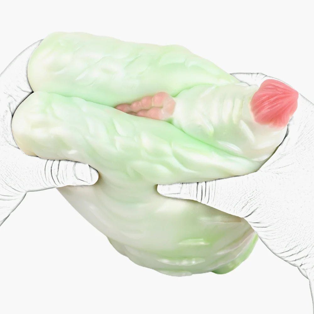 Jade green fantasy beast butt masturbator, photo 13