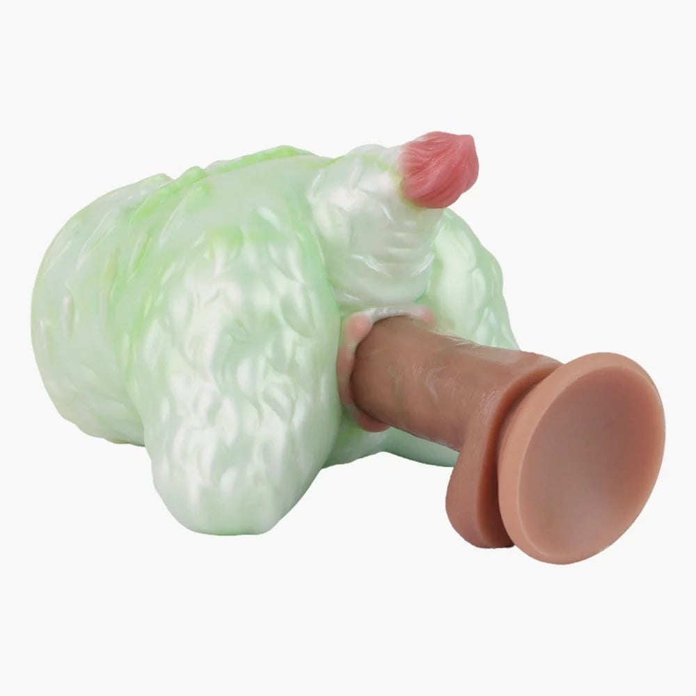Jade green fantasy beast butt masturbator, photo 4