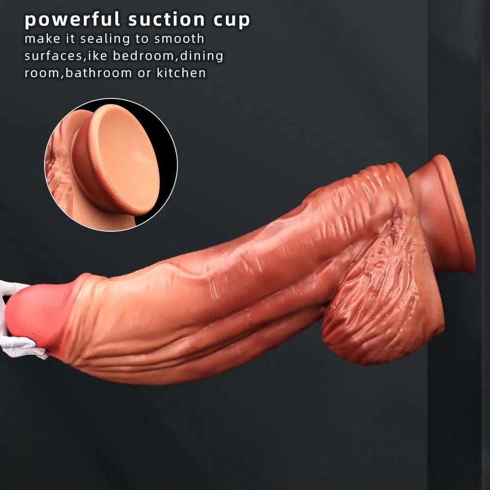 Flesh xxl suction cup dildo, photo 5
