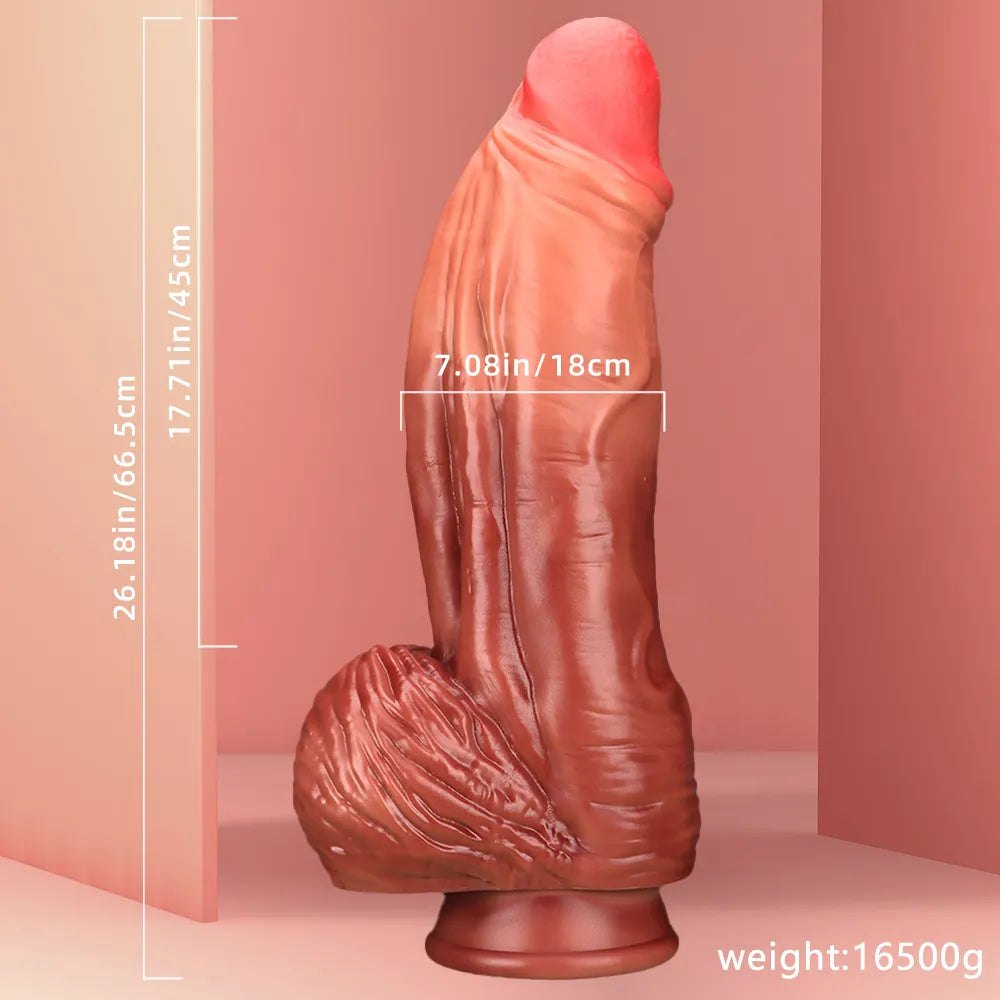 Flesh xxl suction cup dildo, photo 7