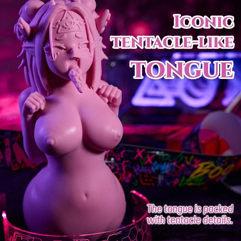 Pink zombie girl anime onahole torso, photo 6